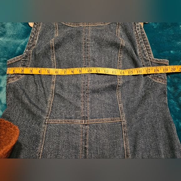 Anthrpologie Women's Blue Denim Dress Sz 1x - Picture 9 of 15